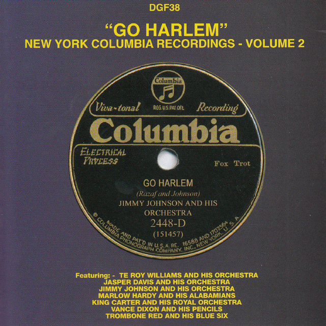 Go Harlem - New York Columbia Recordings, Vol. 2
