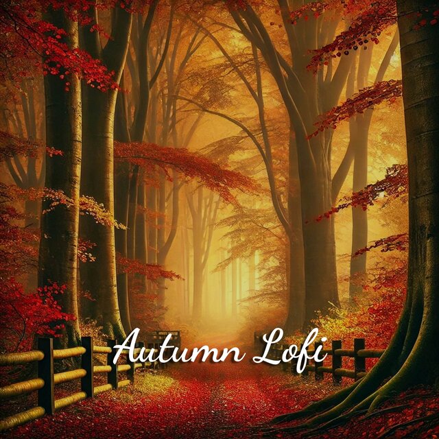 Lofi Peace Beneath Autumn Trees