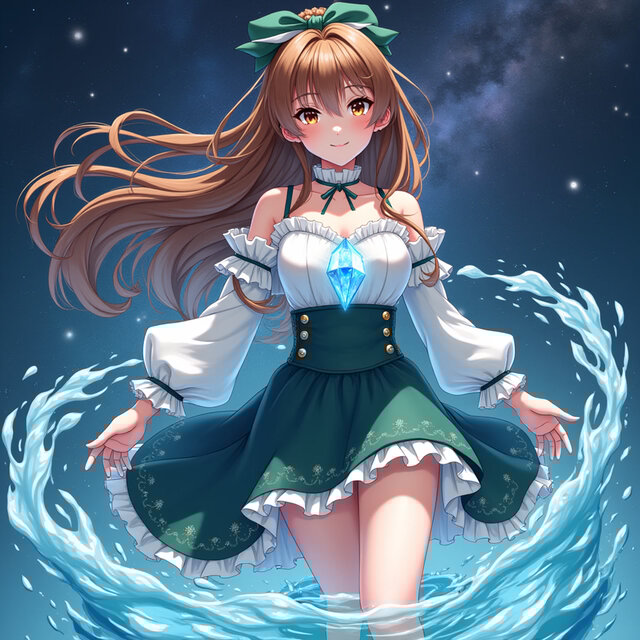 Cosmic Tide's Embrace
