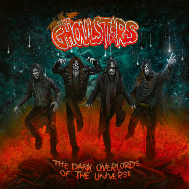 Cover art for album The Dark Overlords of the Universe by The Ghoulstars
