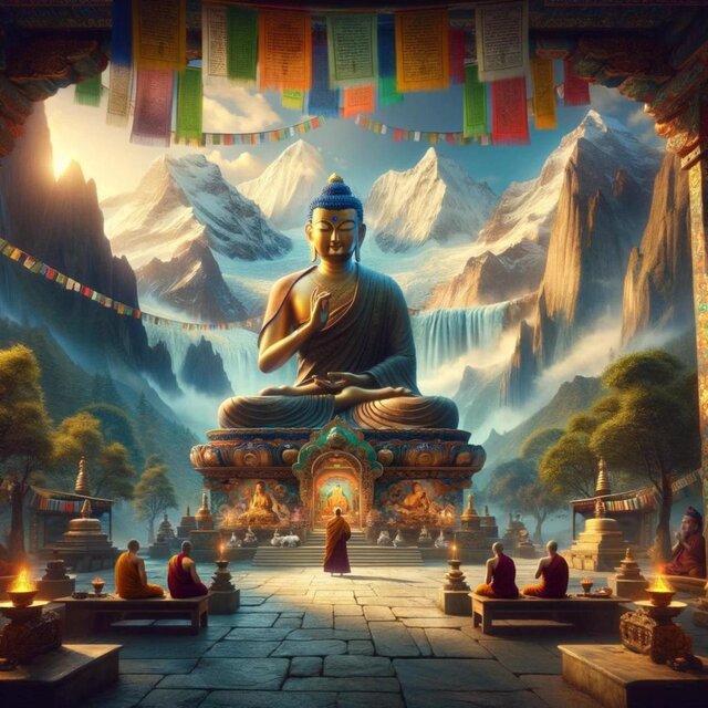 Buddha Sanctuary: Tibetan Prayer, Healing Buddhist Mantra