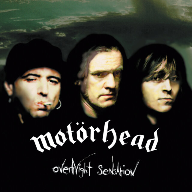 Cover art for album Overnight Sensation by Motörhead