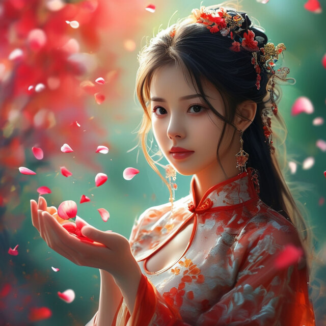 枯萎的花瓣
