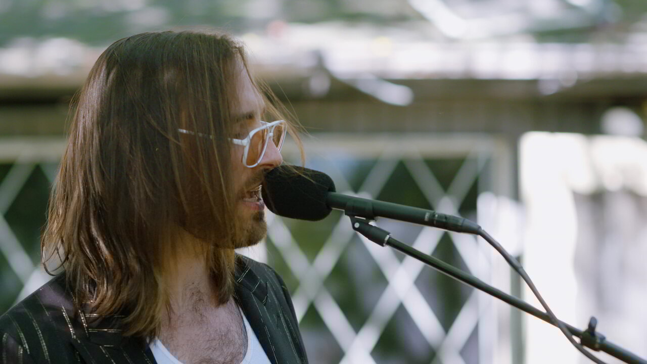 Paul Babe Plays "Love In A Wasteland" In The Backyard