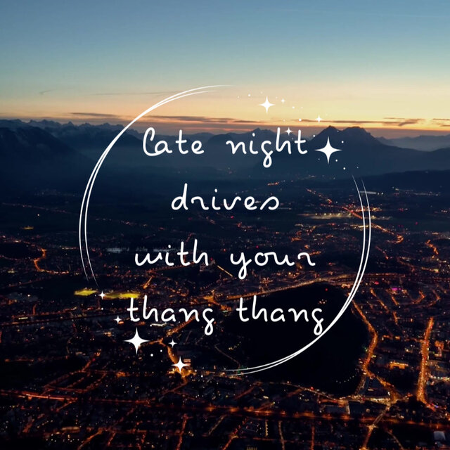 Cover art for album late night rides with your thang thang... you know the vibes by User
