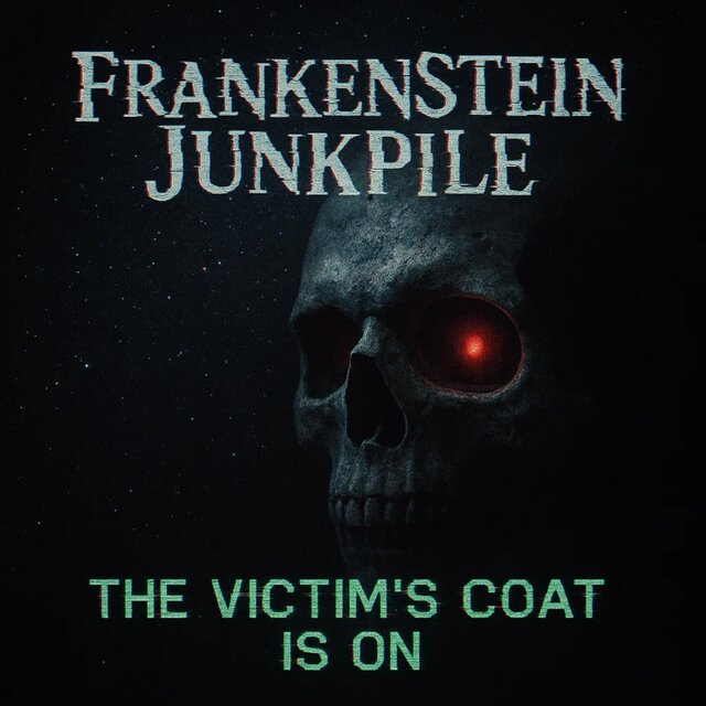 The victim´s coat is on