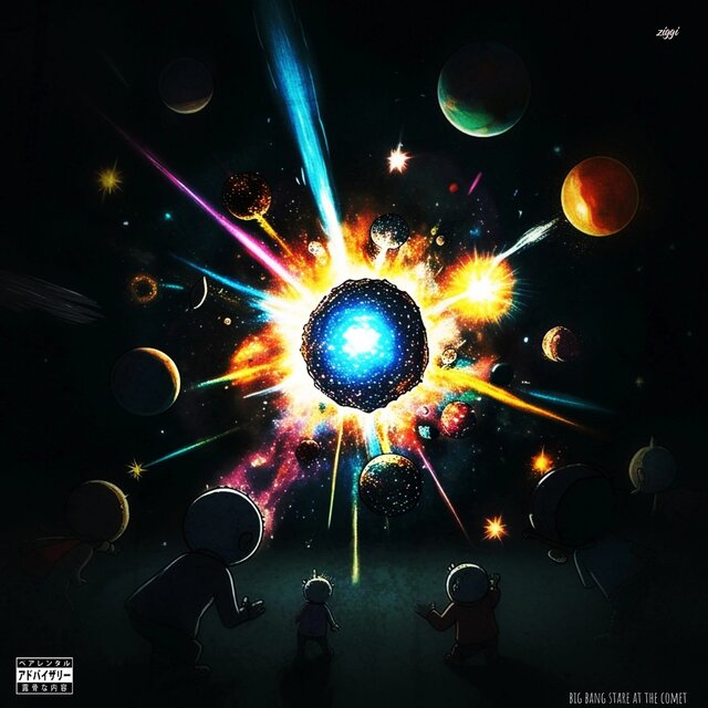 BIG BANG,STARE AT THE COMET