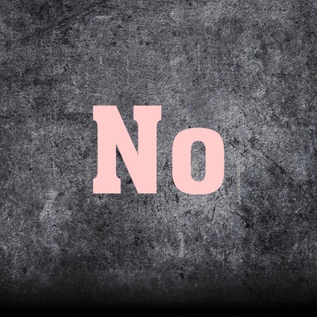 No