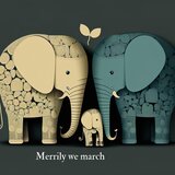Merrily we March