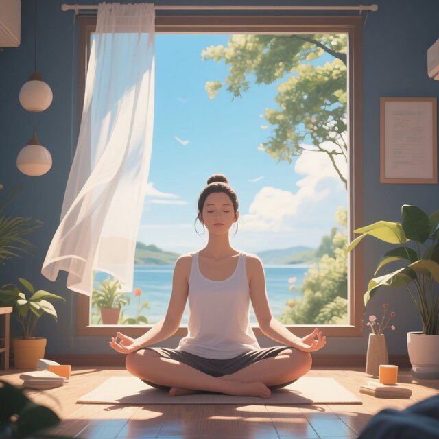Gentle Meditation with Lofi Focus