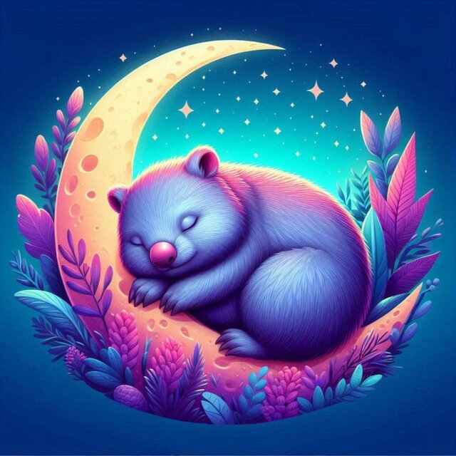 Sleep Well Little Wombat