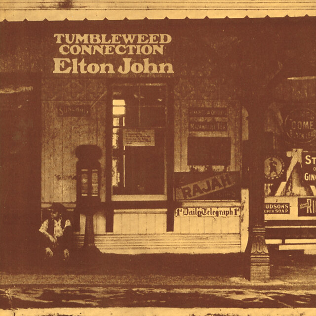 Cover art for album  by Elton John