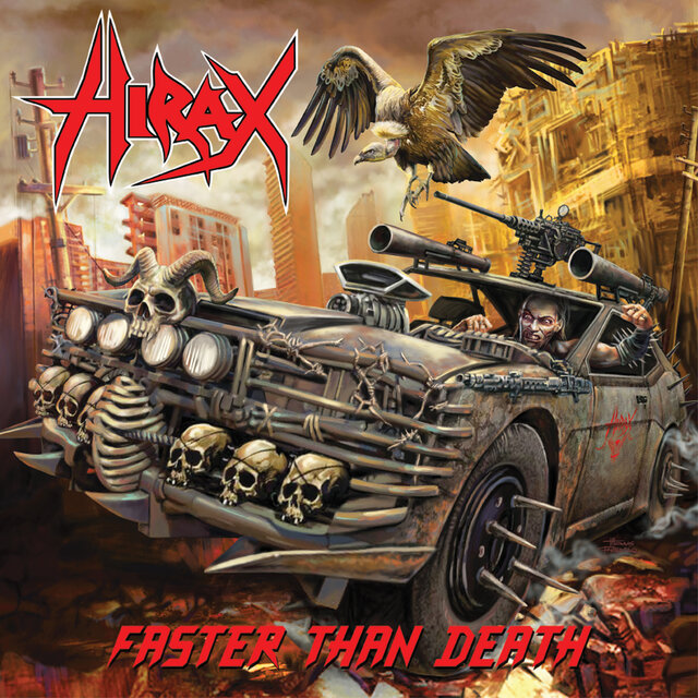 Cover art for album Faster Than Death by Hirax