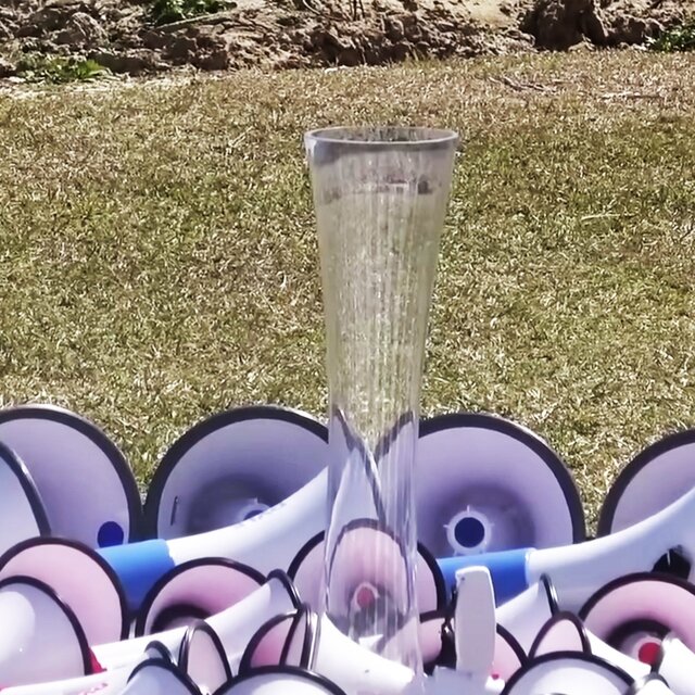 MEGAPHONE EXPLOSION