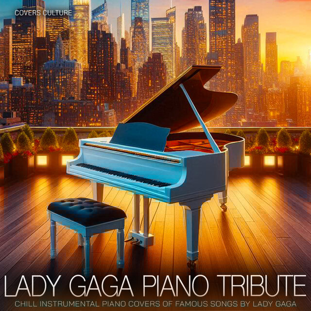 Lady Gaga Piano Tribute - Chill Instrumental Piano Covers of Famous Songs By Lady Gaga