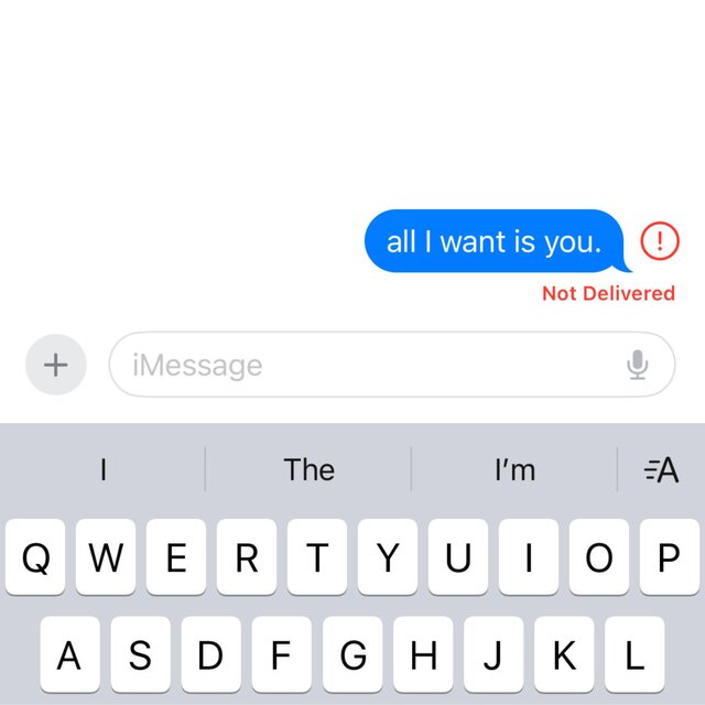 Message Not Delivered