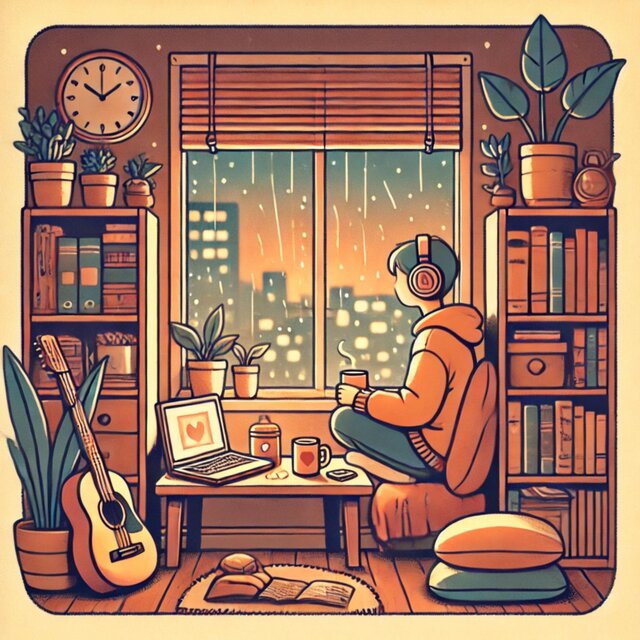 Lofi music to relax at home