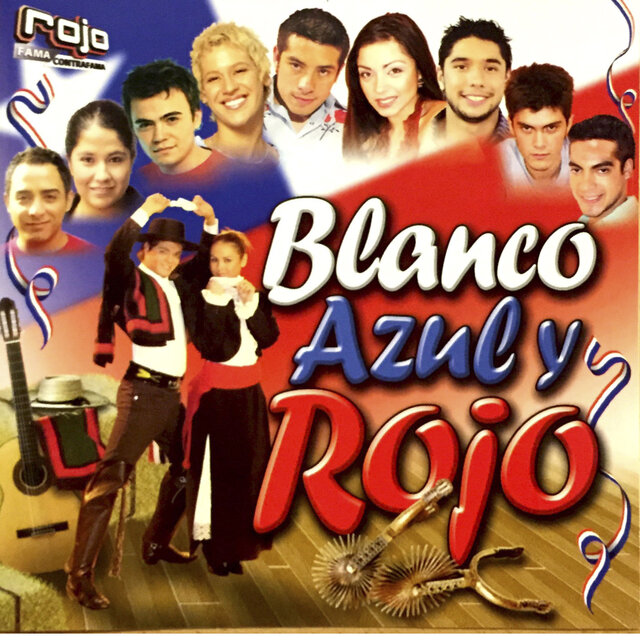 Blanco Azul y Rojo