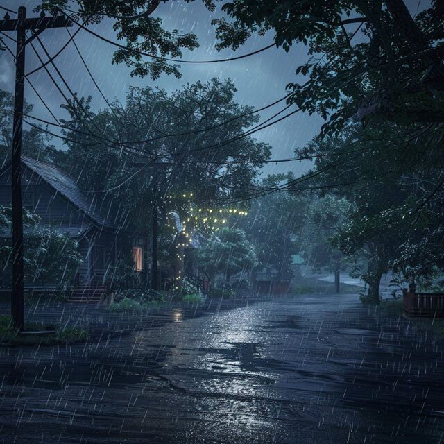 Rain Chill Tranquility: Thunderous Relaxation Tunes