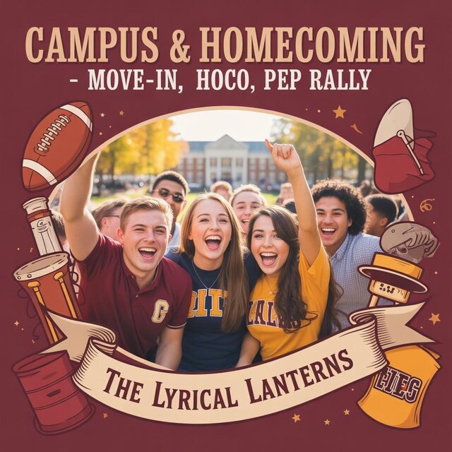 Campus & Homecoming – Move-In, HOCO, Pep Rally