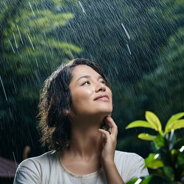 Music Carried By The Rain Over Lost Meadows