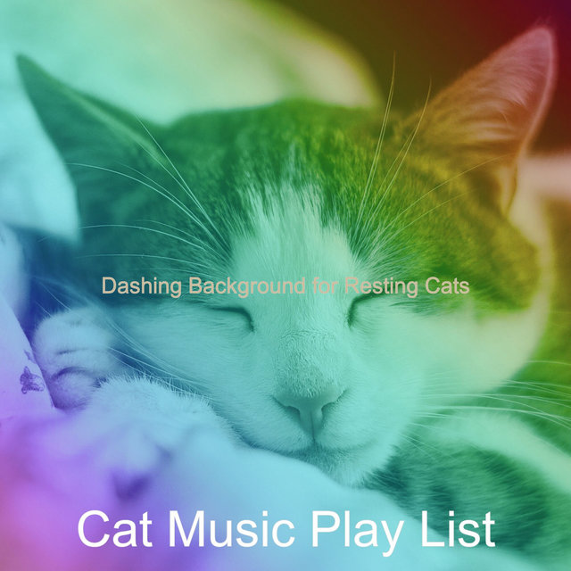 Dashing Background for Resting Cats