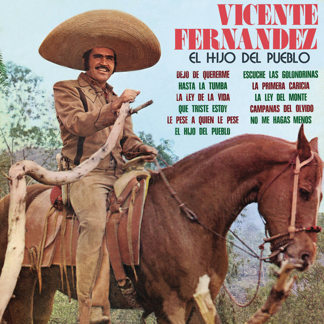 Cover art for album El Hijo Del Pueblo by Vicente Fernández
