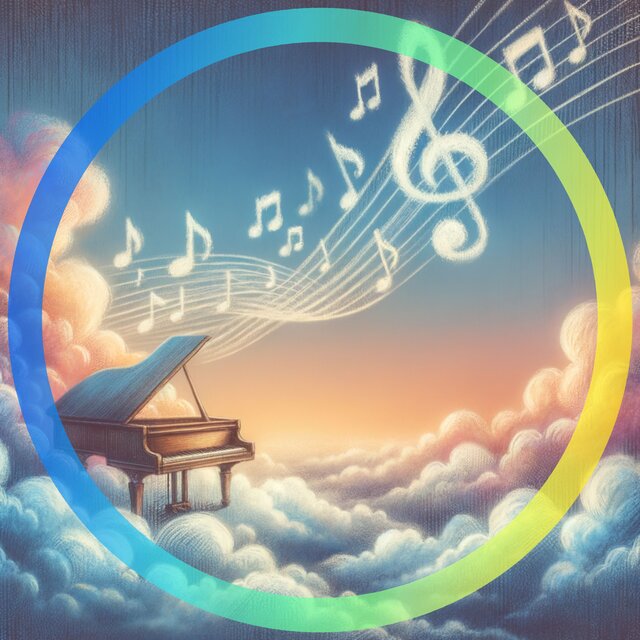 Cloud Inspired Piano for Focused Minds