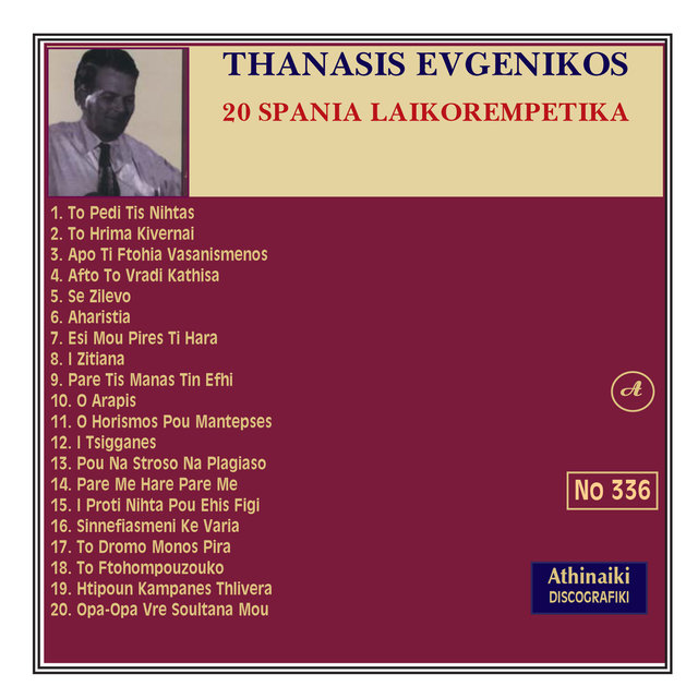 Thanasis Eugenikos 20 Spania Laikorempetika