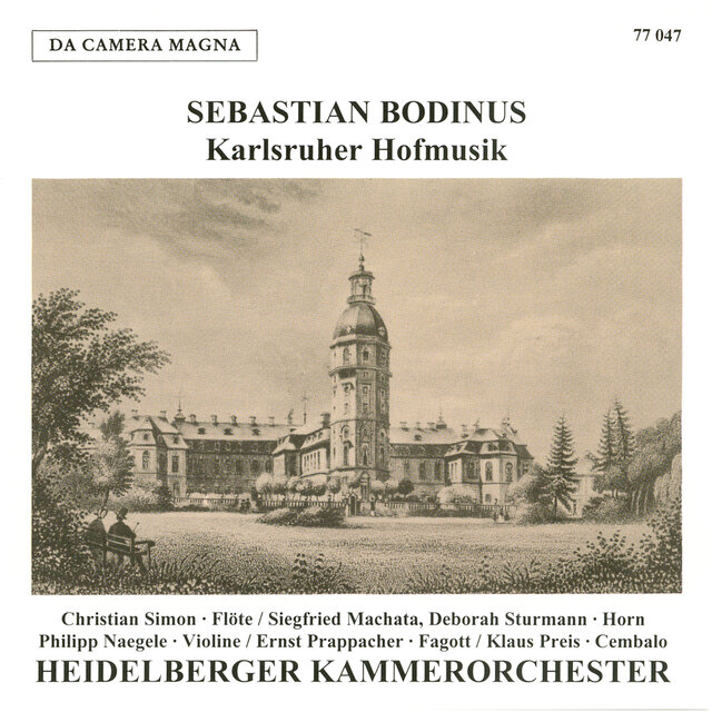 Sebastian Bodinus: Musik at the Karlsruhe Court