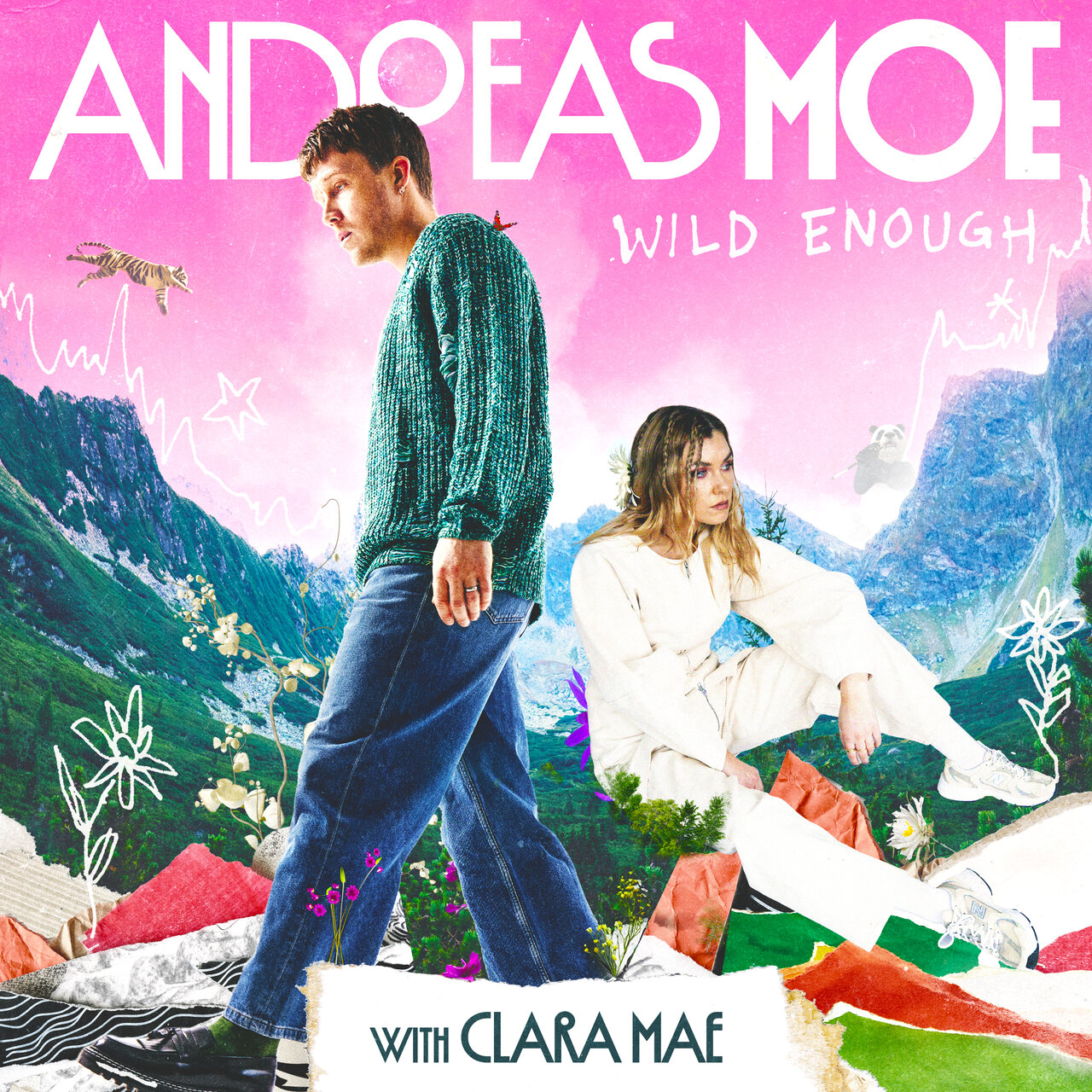 Andreas Moe - Wild Enough (feat. Clara Mae) [Single]