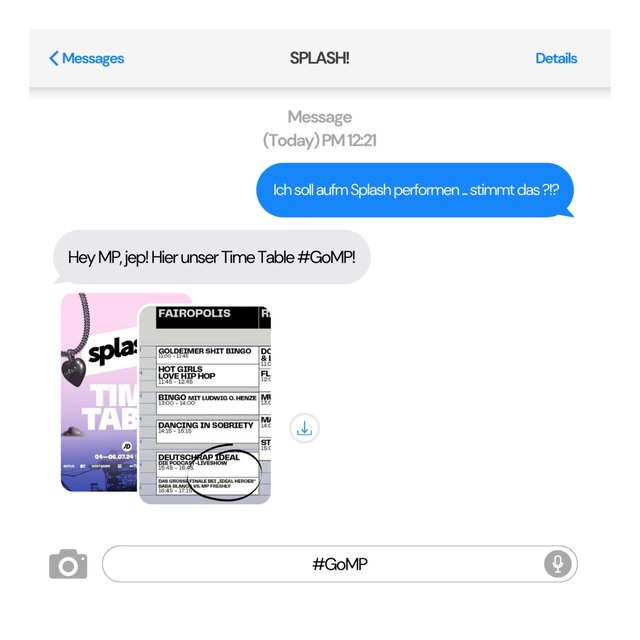 SPLASH TAPE