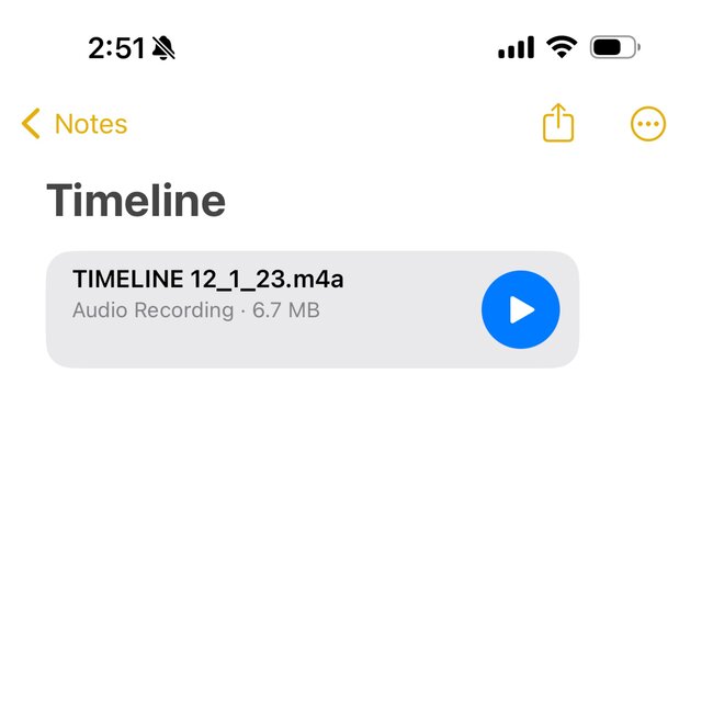 Timeline