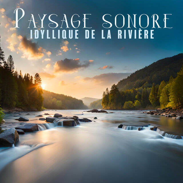 Paysage sonore idyllique de la rivière