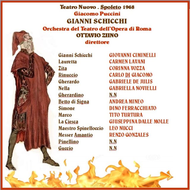 Carmen Lavani, il soprano che visse due voltew, vol. 6 - Gianni Schicchi di Puccini a Spoleto (1968) (Live recording, 1968 )