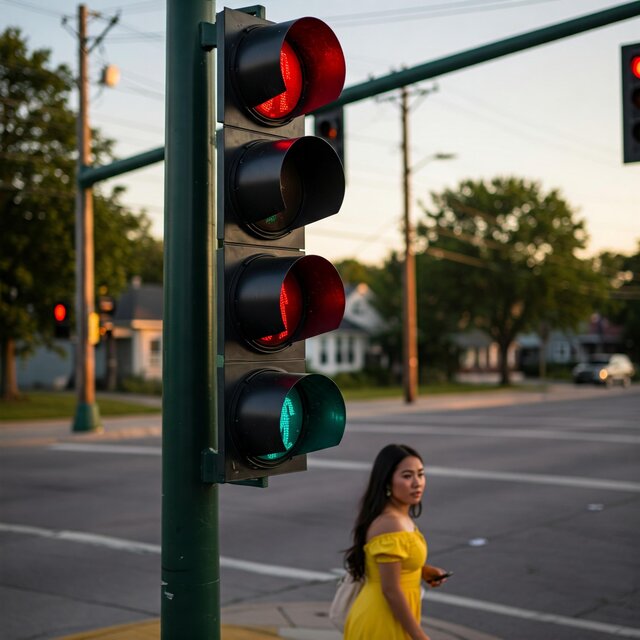 Where Do You Go When the Lights Change? (Coon Rapids, Minnesota)