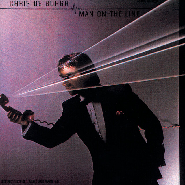 Cover art for album Man On The Line by Chris de Burgh