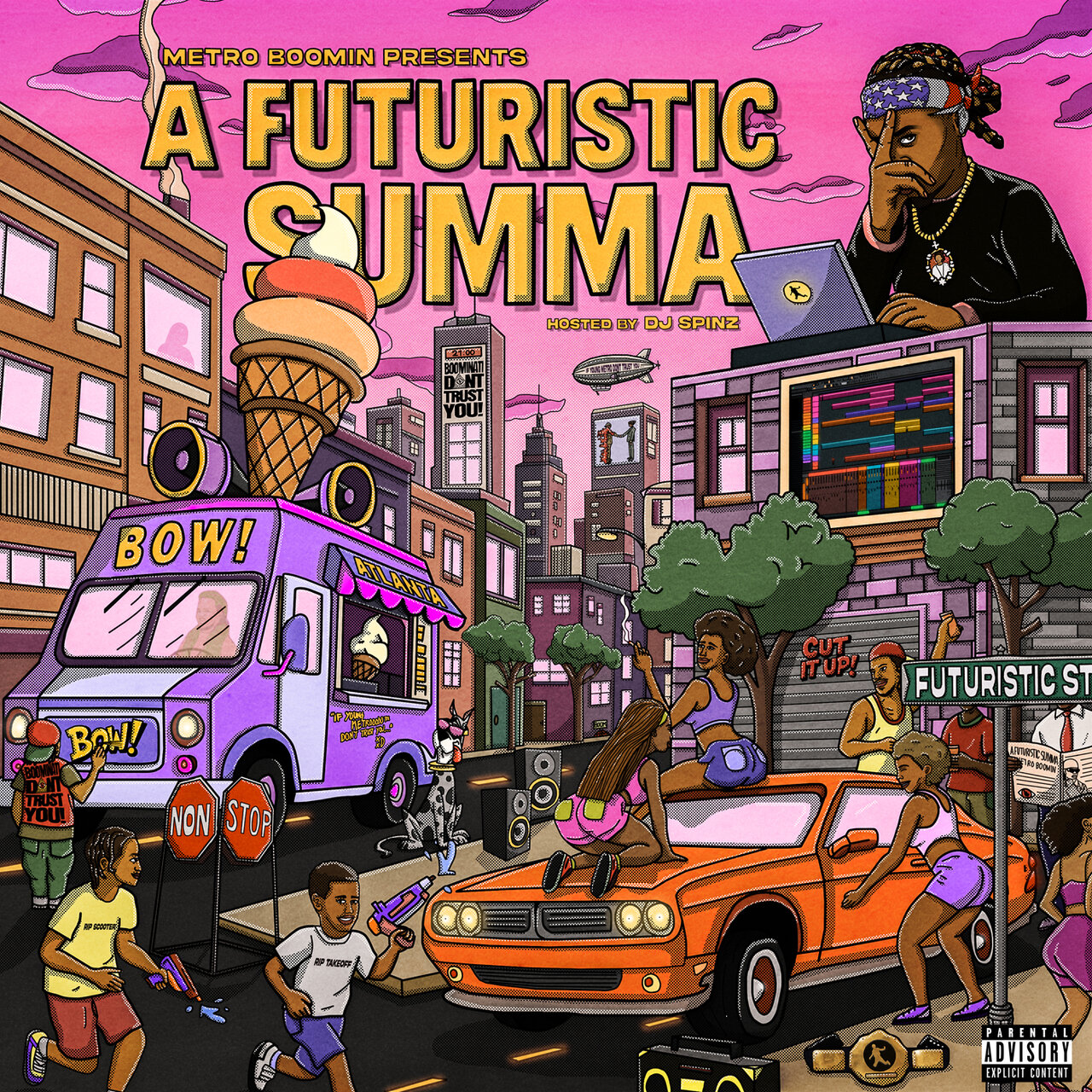 洋楽 Future & Metro BoominLP Metro Boomin Presents: A Futuristic Summa (Hosted by DJ Spinz