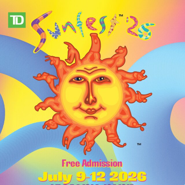 Cover art for album Sunfest ‘26 Artist Playlist by User
