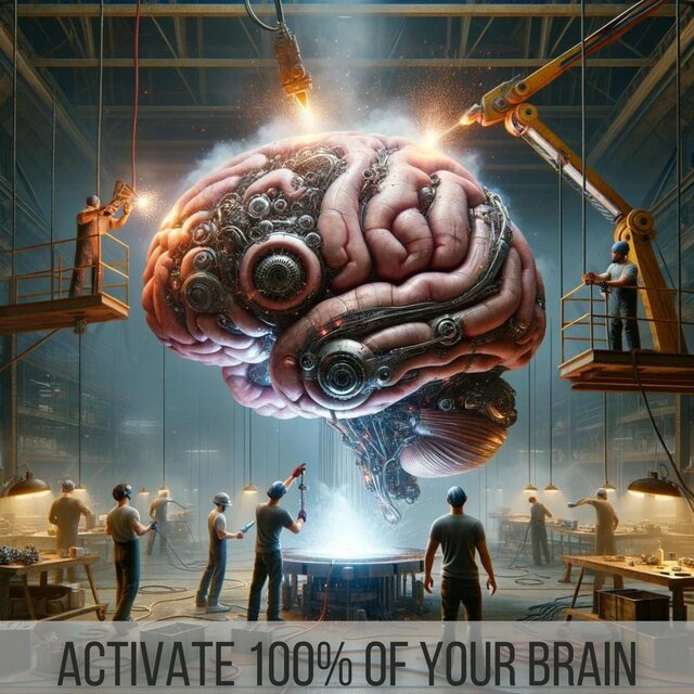 Activate 100% Of Your Brain: Neurological Activation at 432Hz for Unlimited Achievement