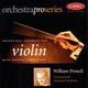 Cover art for album Orchestral Excerpts for Violin by William Preucil