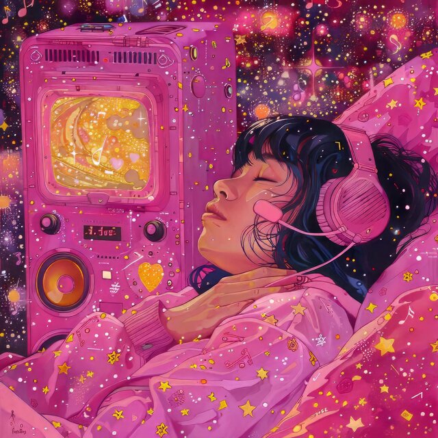 Sueños en Rosa: Envuelto en la Suave Luz del Ruido Rosa