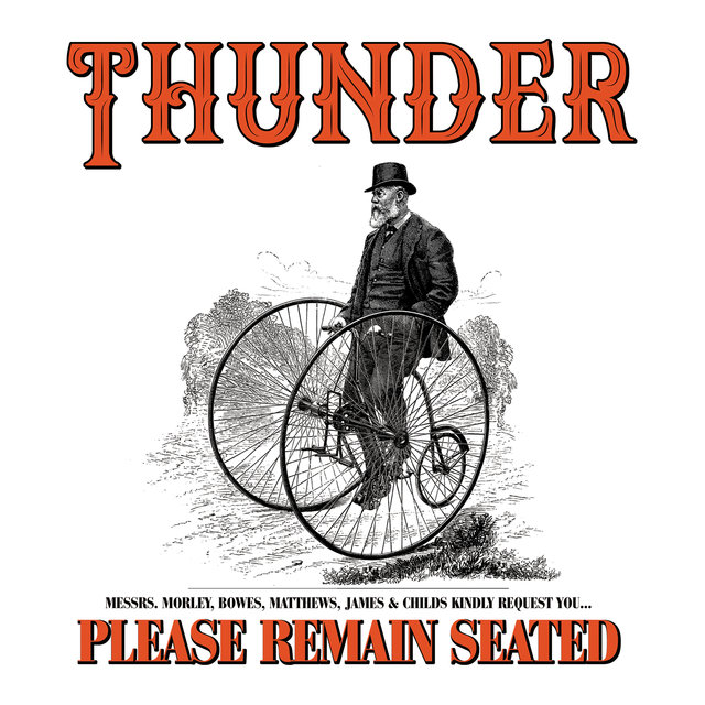 Cover art for album Please Remain Seated by Thunder