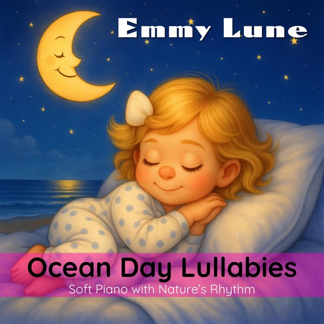 Ocean Day Lullabies: Soft Piano with Nature’s Rhythm