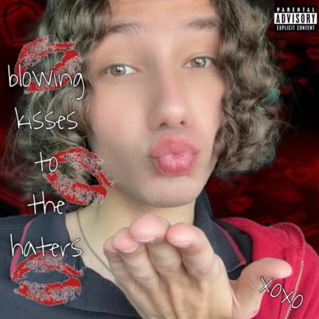 blowing kisses to the haters