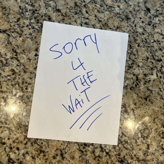 Sorry 4 The Wait