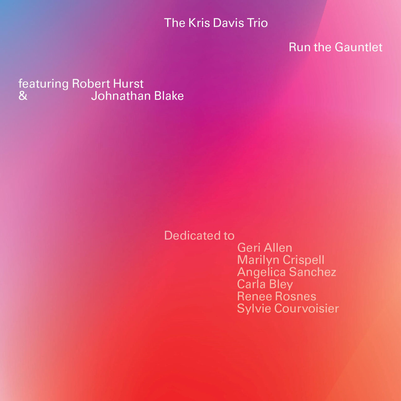 Run the Gauntlet by Kris Davis Trio, Johnathan Blake & Robert Hurst on ...