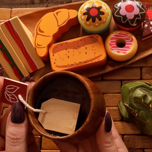 Relaxing Wooden Dinner Party