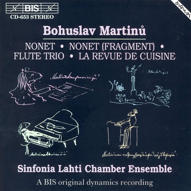 Martinu: Trio / Nonet / La Revue De Cuisine