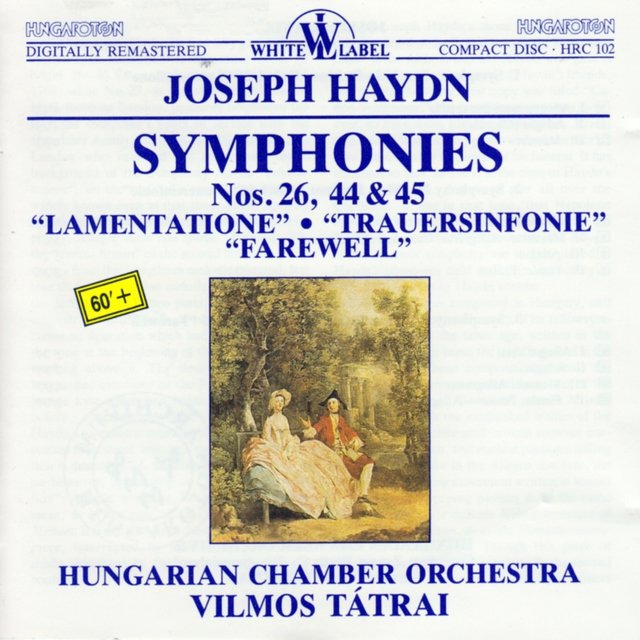 Haydn: Symphonies Nos. 26. 44 and 45
